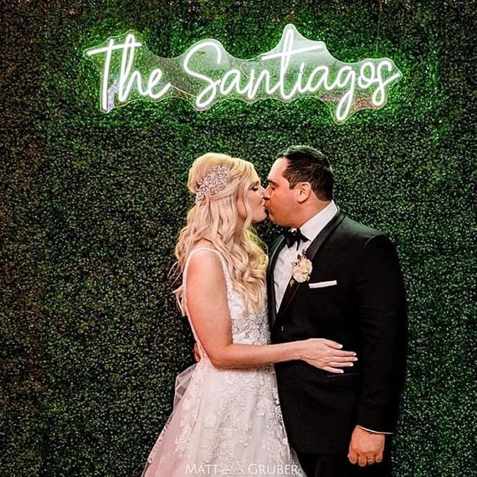 Custom Neon Sign, LED Neon Sign Customizable for Wall Wedding Bar Salon Beauty Business Light Up Name Sign, Personalized Neon Light Suitable for Events Birthday Gifts Decorations