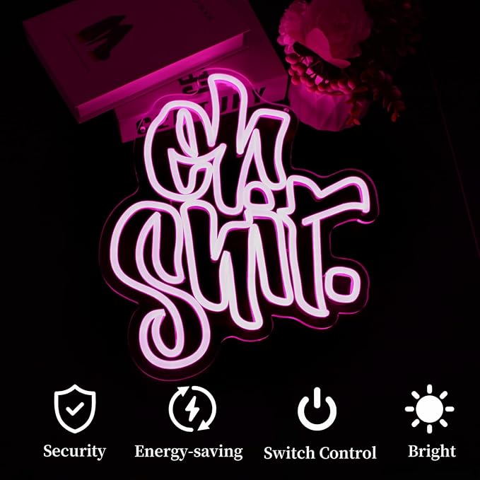 Neon Sign Led Neon Lights Neon Signs for Wall Decor Light Up Sign for Birthday Party Club Gift