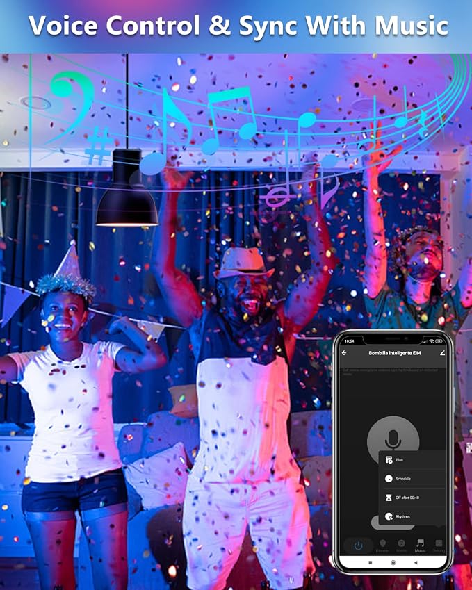 Avatar Controls Smart Light Bulbs