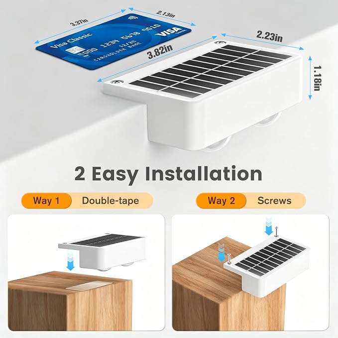 Bridika Solar Deck Lights Outdoor 12 Pack, Bright Solar Fence Lights with Lens, 3 Color Modes IP65 Waterproof Large Size Step Lights for Outside, Fence, Stair, Backyard, Patio, Wall White