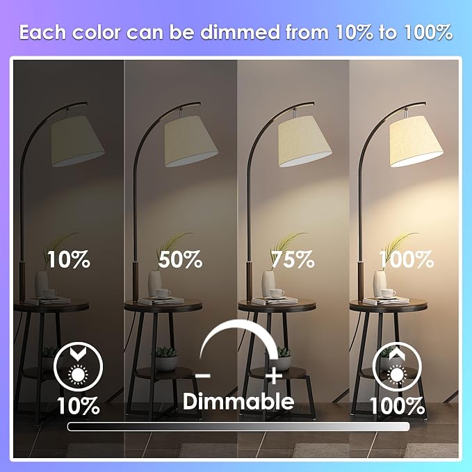 FTL R20 Color Changing Light Bulb with Remote Control, BR20 LED Bulb Dimmable RGB Colored Light Bulbs 7W=60W, 30 Colors, 2700K-6000K, Timer, Color Flood Light Bulbs for Recessed Can Lighting, 6-Pack