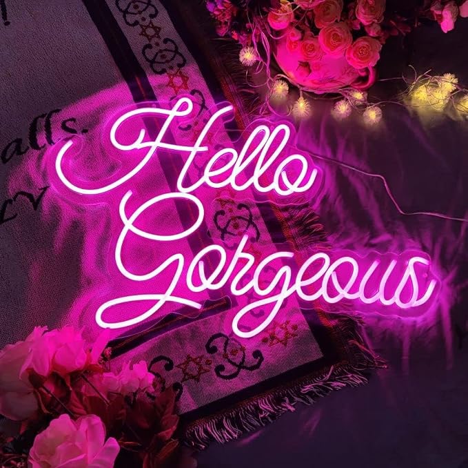 Custom Neon Sign, Business LOGO Neon Sign Customizable, Nail Neon Signs Personalized Larger LED Light up Sign for Business Wall Decor, Neon Name Sign for Hair Salon Lashes Studio Beauty Bar