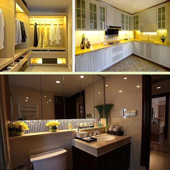 1M/3.3FT Battery Powered LED Strip Lights, Flexible Color Changing RGB LED Light Strip, TV Backlight Background Lighting