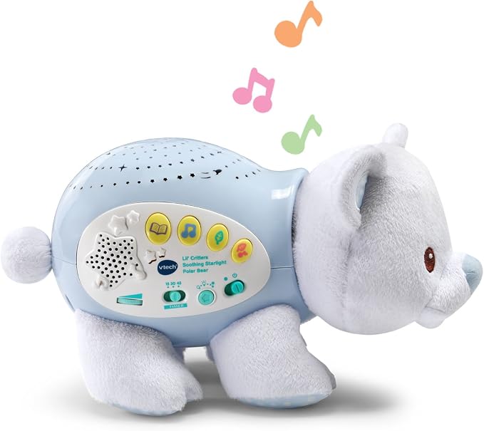 VTech Baby Lil' Critters Soothing Starlight Polar Bear Nursery Projector