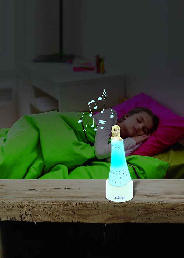 LEXiBOOK, Frozen Nightlight Speaker, NS01FZ