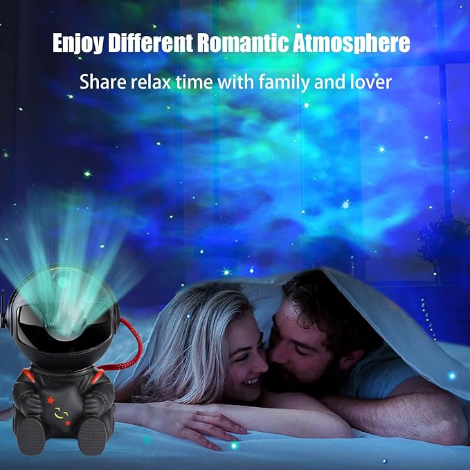 Astronaut Star Projector, Galaxy Projector Light, Kids Night Light, Nebula Star Ceiling Night Light,Gifts for Birthdays, Valentine's Day, Christmas，with Remote
