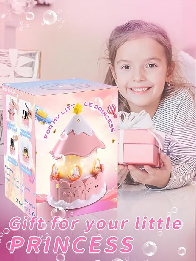 21 Sets of Films, Projector Night Light for Kids Bedroom, Ceiling, 13 Soothing Sound, Baby Star Galaxy Projector, Remote Night Lights for Girls Kids with Music Timer 360°Rotation, Nursery, Room Decor
