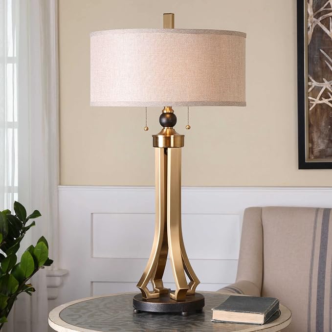 Uttermost Selvino - 2 Light Table Lamp - 17 inches Wide by 17 inches deep