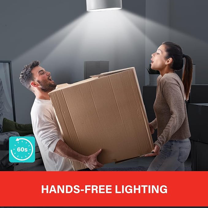 Sengled Motion Sensor LED Bulbs, A19 5000K Daylight Dusk to Dawn Motion Activated Light, 11W (75W Equivalent) 1200 Lumens for Indoor & Outdoor Use, Porch, Garage, Hallway, 6 Pack
