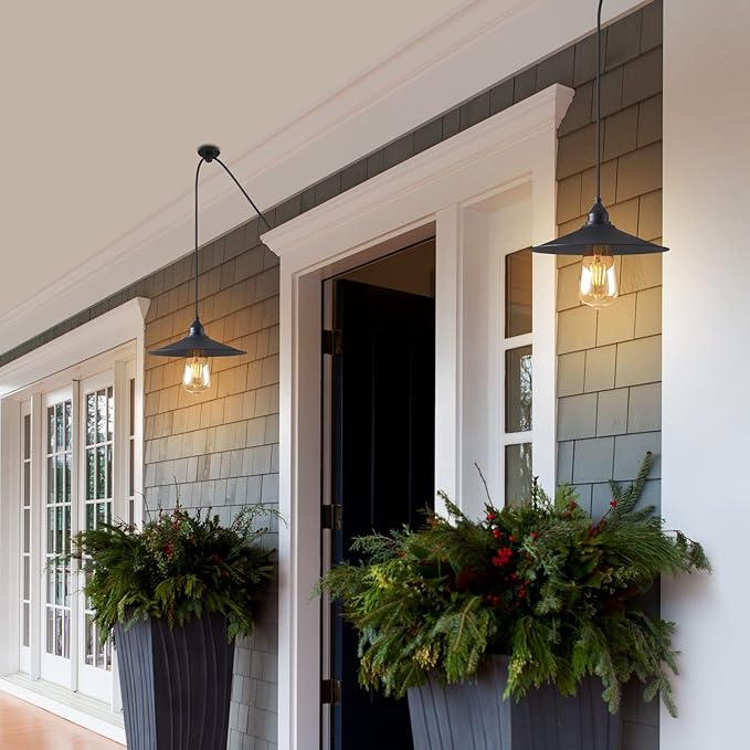 Hanging Lamp with Plug in Cord Outdoor Lamps for Patio Waterproof Pendant Light with Plug Outdoor Lamps for Patio Waterproof Hanging Pendant Light with Plug in Cord MA6006