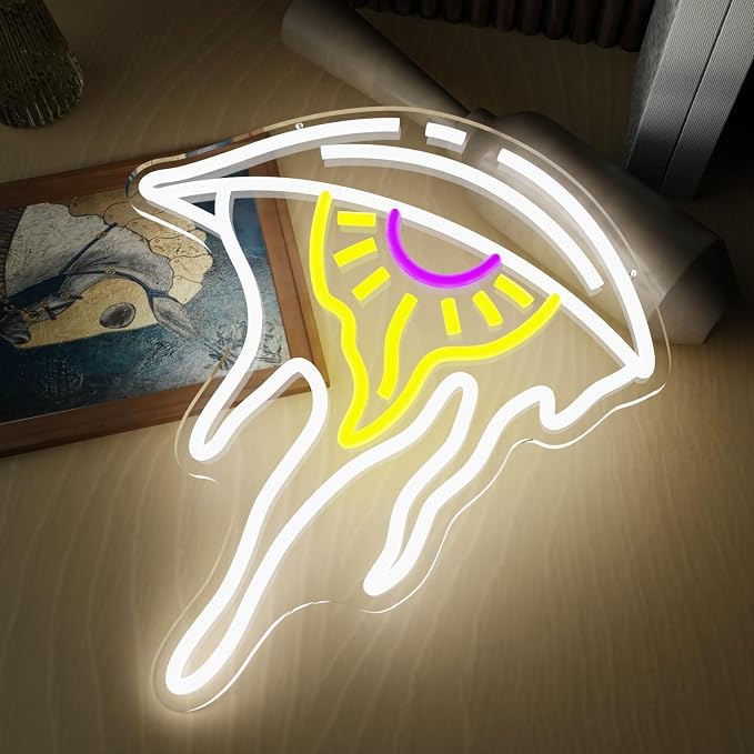 Evil Eye Neon Sign Dimmable Boho Nordic Wall Decor LED Light for Home Decor | USB Powered LED Sign with Mystical Eye Design for Bedroom Living Room Meditation Yoga Studio Office and Spiritual Space Decor