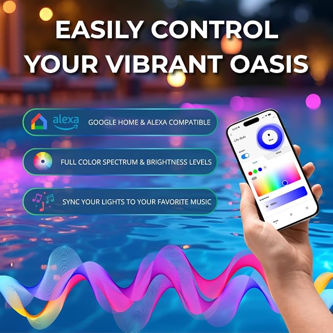 Smart Control System | Controls 1.5 Inch, 6 Inch, and 10 Inch 12V Lights (Sold Separately) | Works Phone App - iOS or Android | Lifetime Replacement Warranty