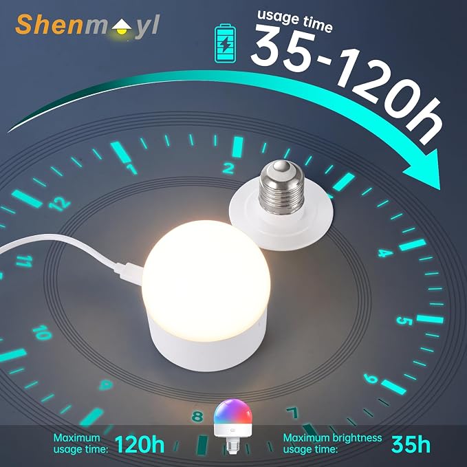 Shenmoyl Battery Operated Wall Sconces Set of 2, Flower Pattern Shade 5000 mAh Rechargeable Bulb with 12 RGB Colors Dimmable Wall Sconce for Living Room Bedroom