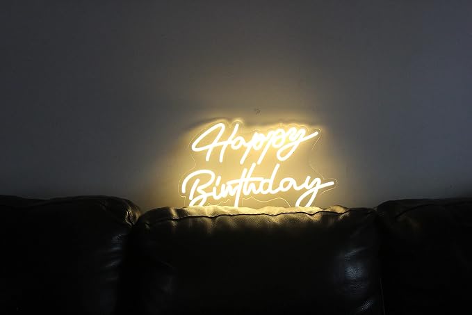 Ulalaza LED Neon Sign Night Light for Wall Party Décor Bedroom Room Bar Wedding Home Birthday Art Decoration Christmas with USB Chain Light modulator 5v 16.5''*9.1''