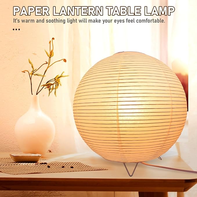 Desk Lamp Modern Table Lamps Small Table s Decorative Table for Bedroom Japanese Style Paper Night Dorm Child Metal Night Light Personality