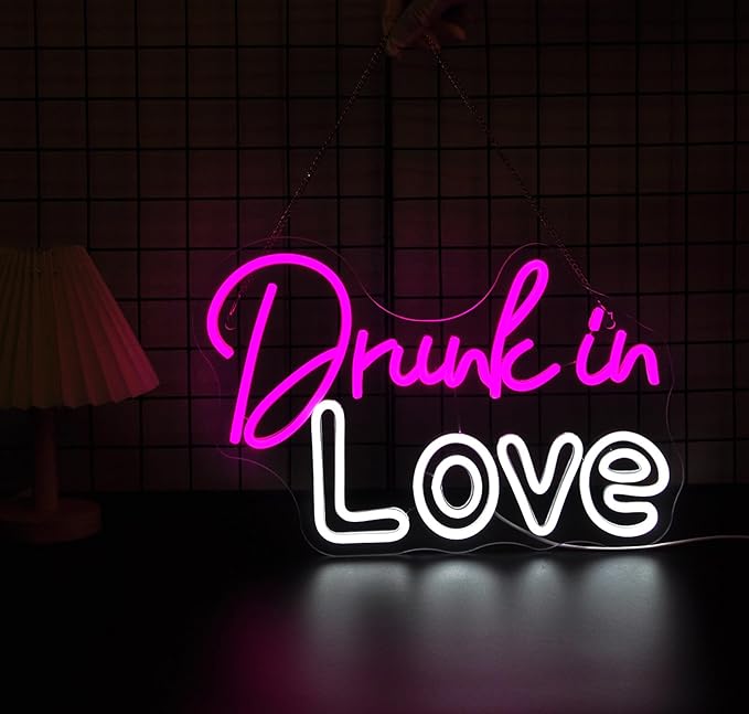 Love Neon Sign for Wall Decor Led Neon Signs Light Up Sign Room Decor Neon Lights Sign USB Powered