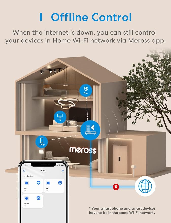 meross Smart Table Lamp, Compatible with Apple HomeKit and Amazon Alexa | Bedside Lamp, Work with Google, SmartThings, Siri, Tunable White and Multi-Color, Touch Control, Voice and App Control