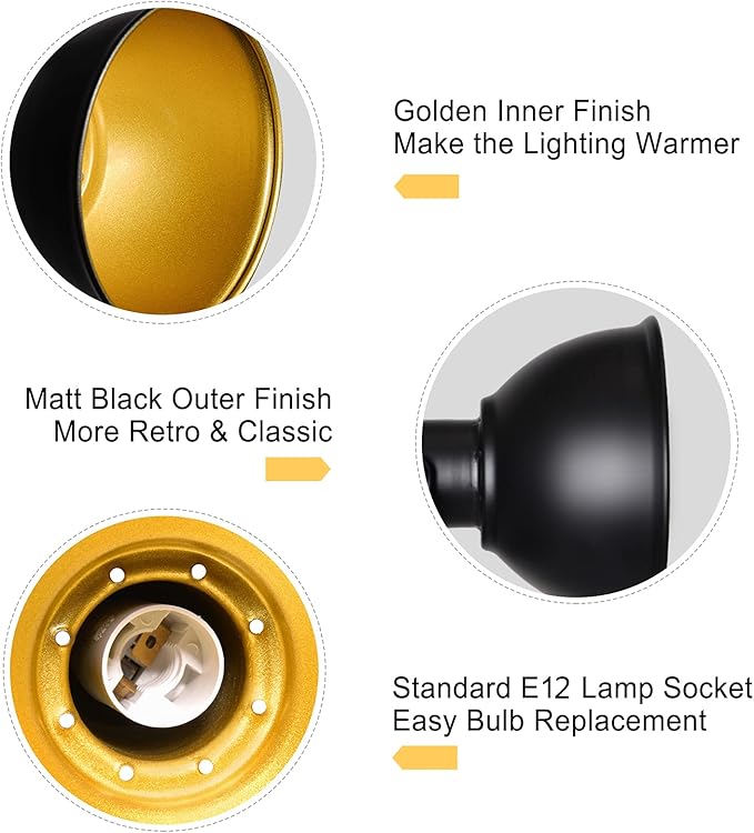 HiBay 2-Light Track Lighting Fixtures, Industrial Ceiling Wall Spot Lights Kit, Flexible LED Spotlights Black for Kitchen Bedroom Bedside Picture, E12 Base (Bulbs Not Included)