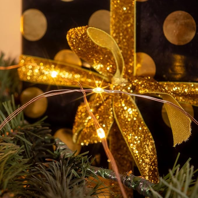 Plug in Fairy Lights with Remote 200FT 600 LED Waterproof Warm White Copper Wire Twinkle String Lights for Indoor Outdoor Christmas Tree Bedroom Porch Wedding Birthday Party Girl's Room