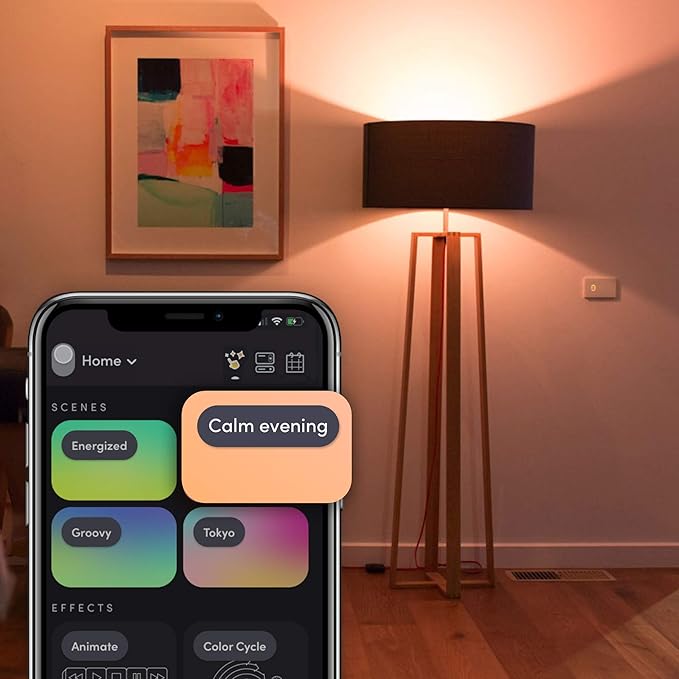 LIFX Smart Light Bulbs A19 E26 (2 Pack), Color Changing RGB + Warm White 1100 Lumens Tunable LED, 11W, Matter Compatible, Apple HomeKit, Alexa & Google Home, Dimmable