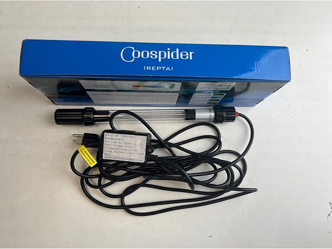 55W Pond UV Light for 500-6000 Gallon, Pond UV Light with 17FT Cord | UV Pond Water Clarifier for Koi Pond, Swimming Pool, Spa, Large Fish Tank, Cold Plunge UV Light for Pond Algae Control
