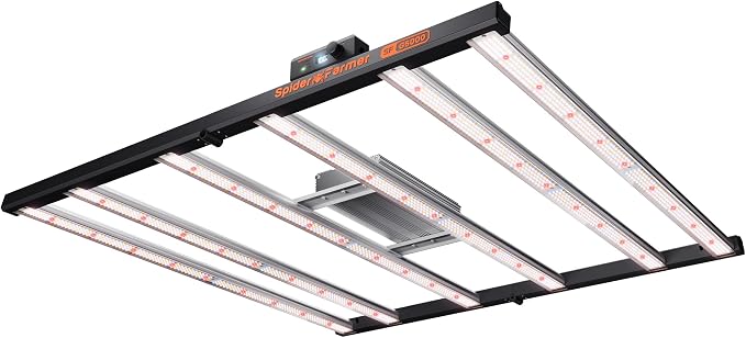 Spider Farmer G5000 Cost-Effective LED Grow Lights 480W, 4X4ft Grow Tent Light, Full Spectrum Dimmable Bar Style Led Growing Lamp for Indoor Plants, Upgraded App Remote Control