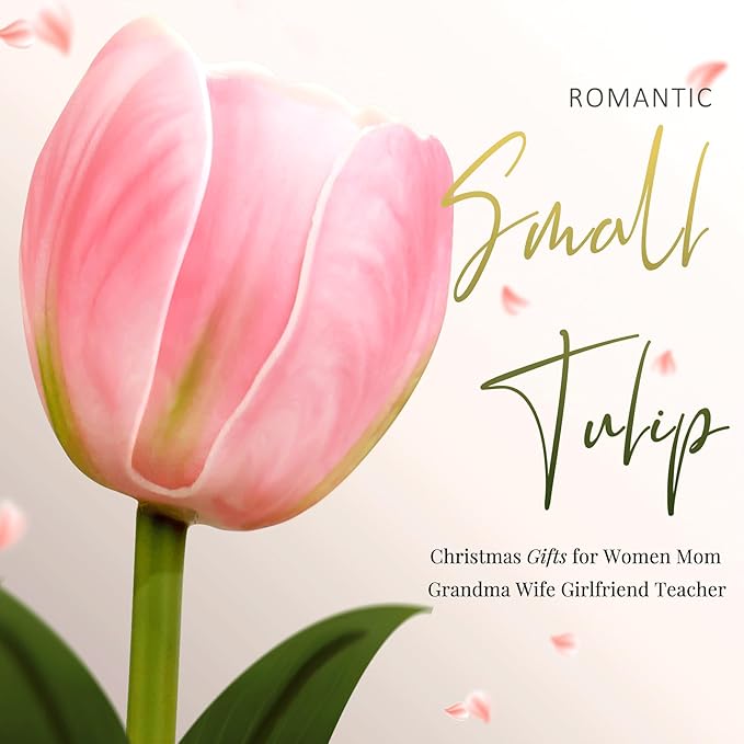 Tulip Flower Lamp, Mothers Day Gifts | USB Rechargeable Cordless Night Light | Touch Control | 3-Color Adjustable Dimming | Mother's Day Gift for Mom, Birthday Gift for Women, Home Decor