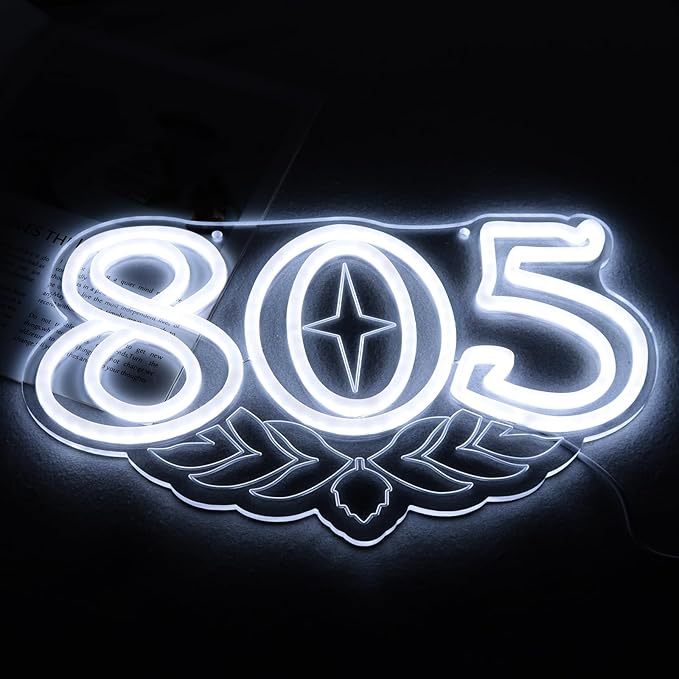 805 Firestones Neon Signs Beer Bar Neon Lights for Wall Decor, Dimmable Brewing LED Neon Artwork For Bar Man Cave Pub Store Shop Home Wall Window Decor (White 805)