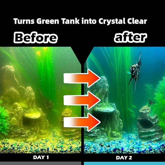 COOSPIDER Aquarium Filter with 9W U-V Light 600GPH for 100-500 Gallon Tank | Submersible Fish Tank Filter with 35W Powerful Pump for Green Clean, Turtle Tank, Oxygen Supply, Deodorization, Water Cycle