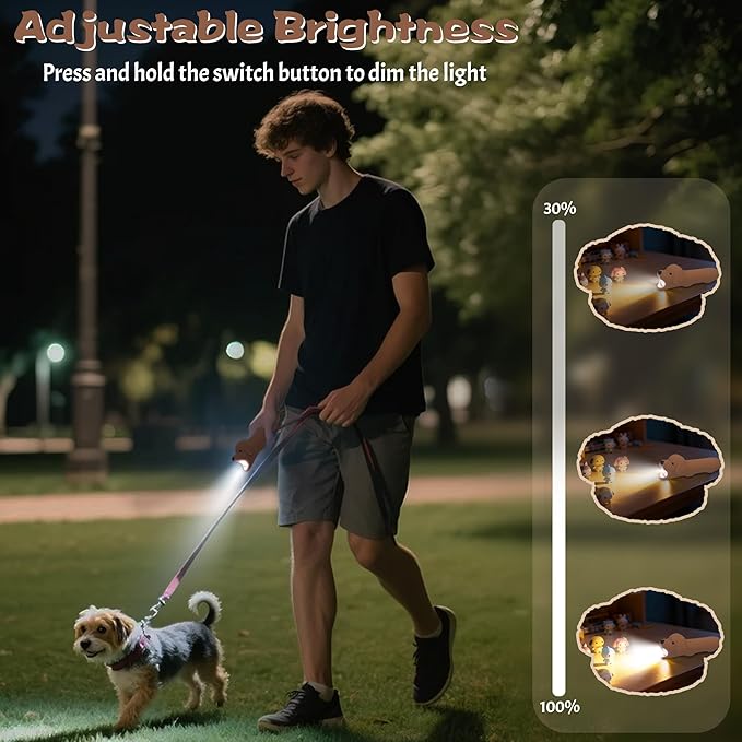 Kids Silicone Flashlight, Dimmable Flashlight for Toddlers Kids Boys Girls, Rechargeable Hanging Night Light for Camping, Night Walks and Home Use, Fun Animal Themed Portable Torch