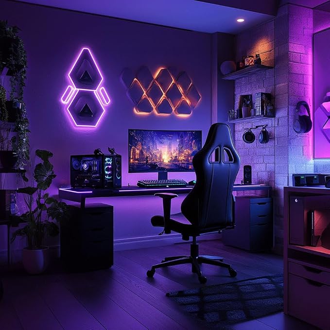 LED Strip Lights 24V COB Purple Dimmable LED Lighting16.4ft (Kit) | Super Bright, Dotless High Density 7.2W/m, 8mm Width Cuttable Flexible, Home DIY Commercial Decoration