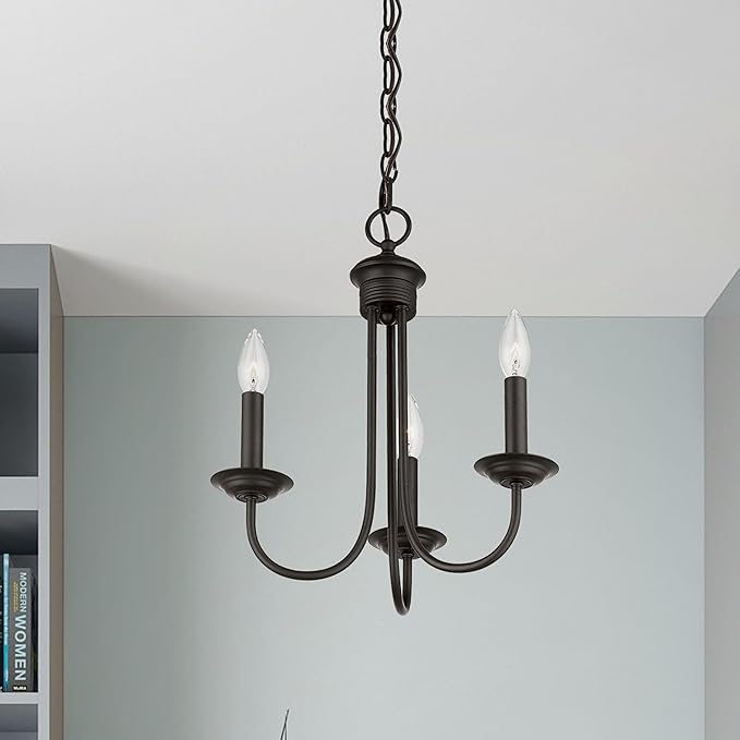 Livex Lighting 42683-07 3 Light Mini Chandelier