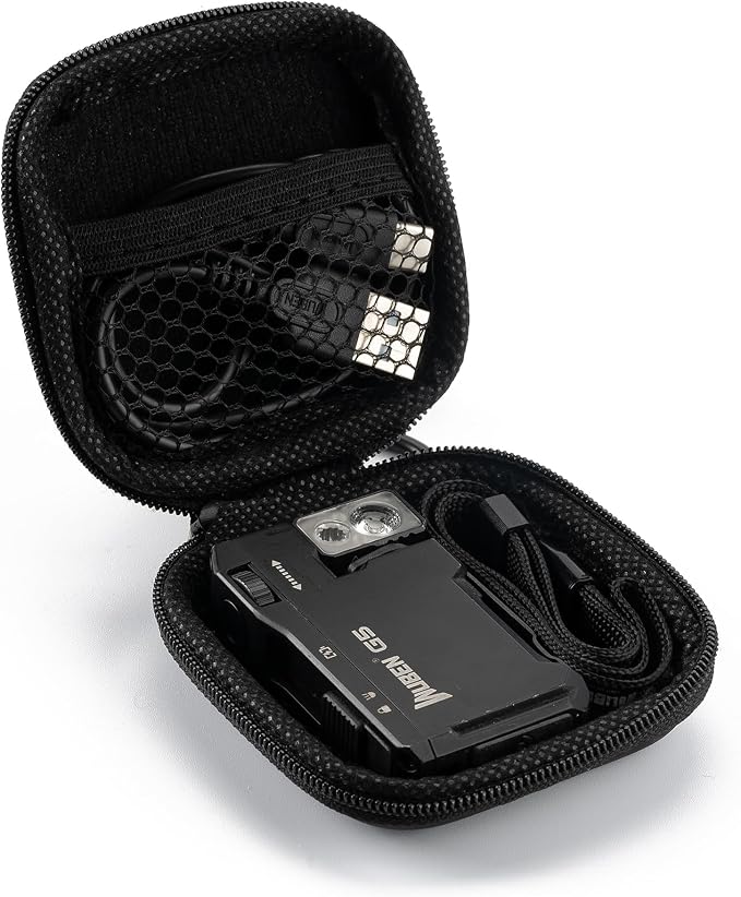 WUBEN G5 Flashlight Holster, EDC Portable Mini Flashlight Pouch, 75*75*30mm | EVA Storage Pouch, Compact Portable Carry Case for EDC Tools, Headphones & Small Accessories (Flashlight Not Included)