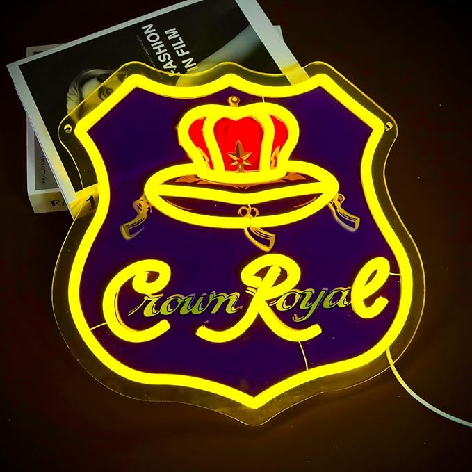 Whisky Neon sign for Wall Decor，LED Neon Lights for Bar、Home Bar，Birthday、Christmas Gifts for Dad