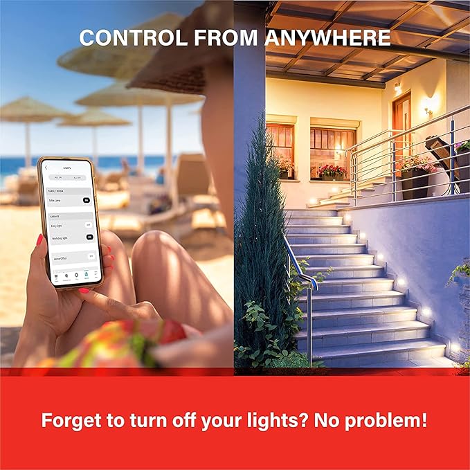 Sengled Smart Light Bulb, E12 Smart Bulb, S1 Auto Pairing with Alexa Devices, Candelabra Light Bulbs, Smart Chandelier Light Bulbs that Work with Alexa, 45W Equivalent, Warm Light Bulbs, 4-Pack