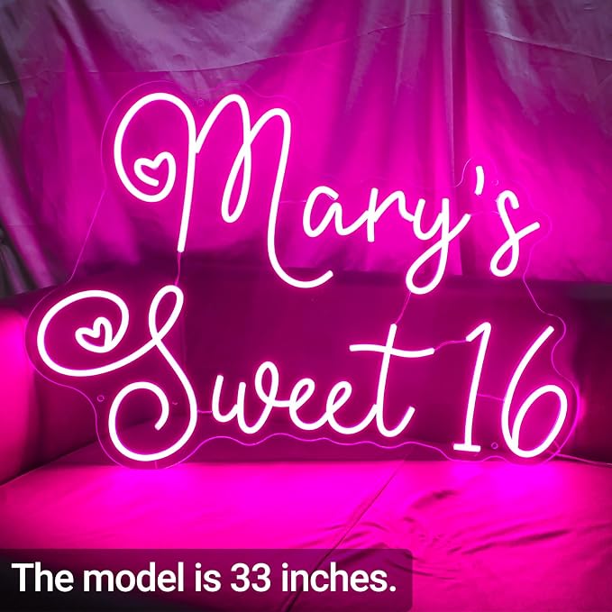 Large Custom Sign for Wall, Professional Personalized 3D Business Dorm Name Sign, Business Logo Sign for Salon Studio Reception Wedding Birthday Party Gift Storefont Bar Bedroom
