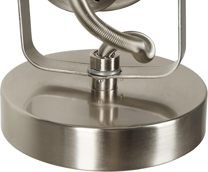 Catalina Lighting 18775-015 Modern Multipurpose Spotlight Desk or Wall Mount Accent Lamp, 6", Brushed Nickel