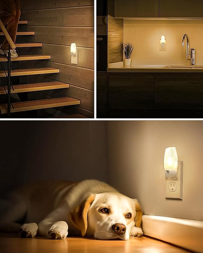 Night Light Bulb Warm White Replacement Bulbs - E12 Light Bulbs - 7Watt Incandescent Bulbs - 15 Packs, Warm White Glow - Dimmable (Night Light Bulbs 7 Watt)
