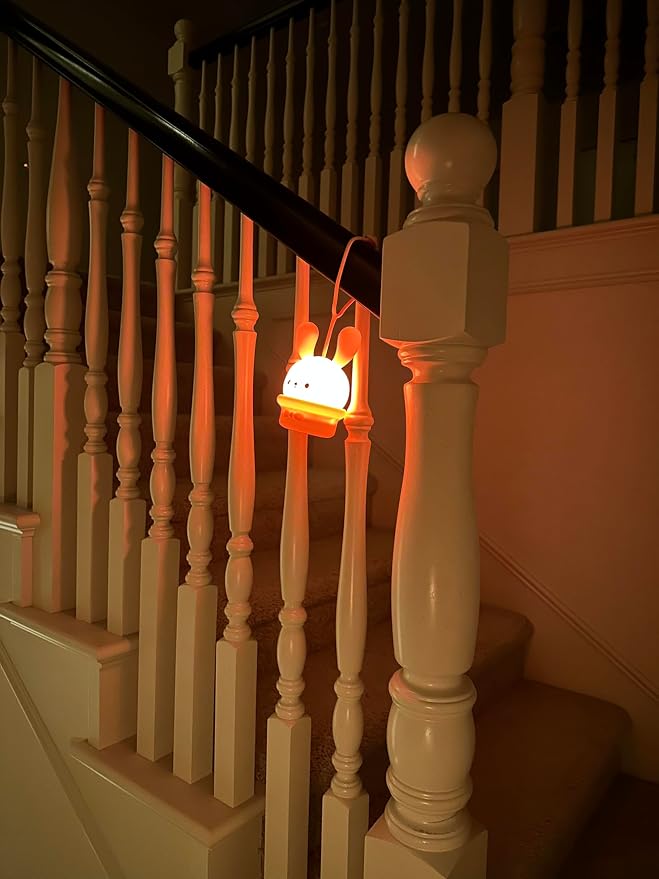 Nursery Night Light for Baby,Portable LED Night Lamp for Breastfeeding | Soft BPA Free Silicone Night Lamp,Dimmable Nightlight for Newborn, Rechargeable Night Light for Kids and Adult