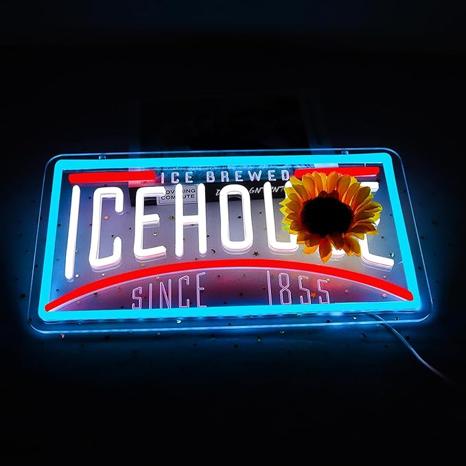 JFLLamp Beer Neon Signs for Wall Decor Crs EDGE Neon Lights for Bedroom Led Signs Suitable for Dormitory Man Cave Christmas Gift
