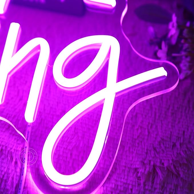 SYLHOME You Are Amazing LED Neon Light Sign 5V Girls Boys Bedroom Living Room Classroom Wall Decor Sign Hanging Smart Birthday Decoration USB 16.9" X 10.6"