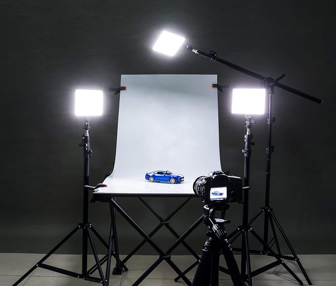 VILTROX L116T CRI95+ Super Slim Dimmable LED Light Panel,Bi-Color 3300K-5600K LED Video Light with LCD Control/Light Mount (NO Battery/No ac Adapter)
