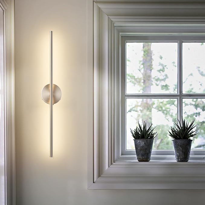 KARTOOSH Battery Operated Wall Sconces Set of Two Wireless Wall Lights | Rechargeable Wall Sconce with Remote 350°Rotate Dimmable 3000K LED Wall Lamp for Living Room, Bedroom