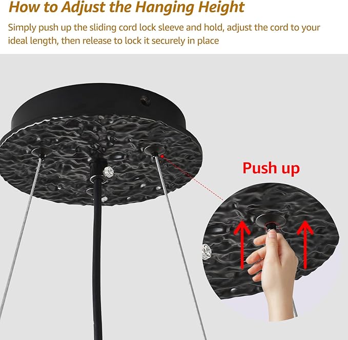 EGM Tree Branch Crystal Chandelier, 32 Inch Living Room Black Crystal Chandelier 10-Light(E12), Hanging Branch Chandeliers for Dining Room Bedroom Foyer