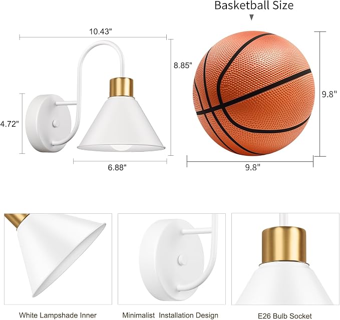Frideko Rechargeable Battery Operated Wall Sconces Set of Two with Remote, RGB 15 Colors Dimmable White Wall Light, Indoor Battery Powered Wireless Sconce with 4 Timer for Living Room Bedroom