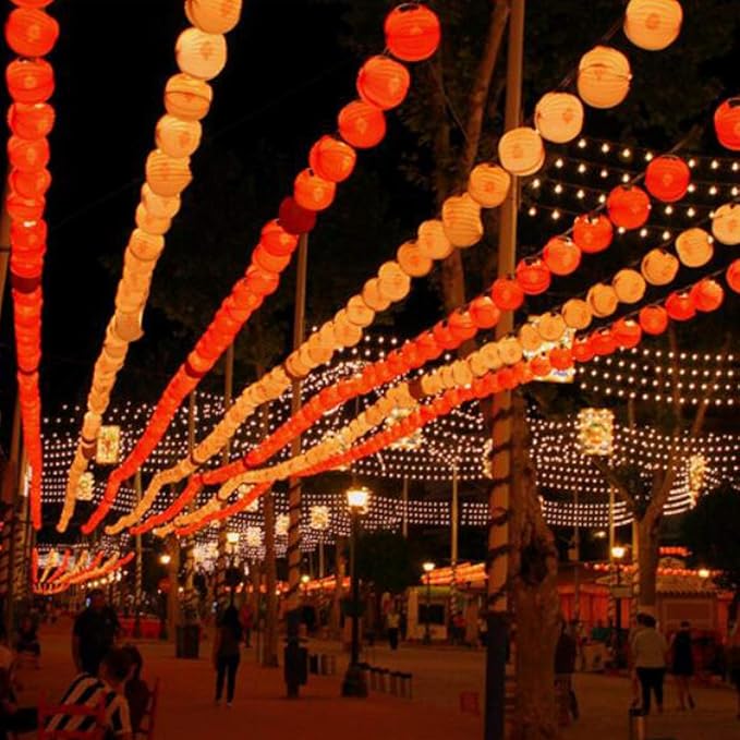 Red Lantern String Lights 9.8ft 20 LEDs Battery Operated with Remote Control Hanging Lanterns String Lights for Chinese New Year,Spring Festival,Wedding,Party Decoration,Christmas