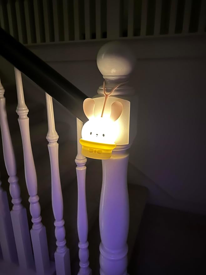 Nursery Night Light for Baby,Portable LED Night Lamp for Breastfeeding | Soft BPA Free Silicone Night Lamp,Dimmable Nightlight for Newborn, Rechargeable Night Light for Kids and Adult