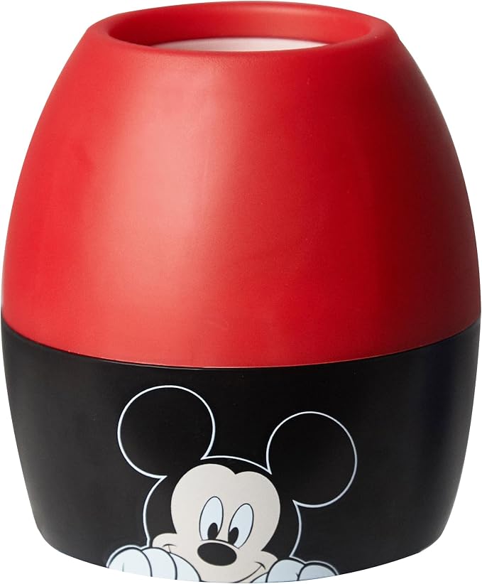 Disney Mickey Mouse Kids Lamp & Nightlight – Scene Projector with Soft Glow – Fun Bedroom Décor for Toddlers & Children – Battery Operated
