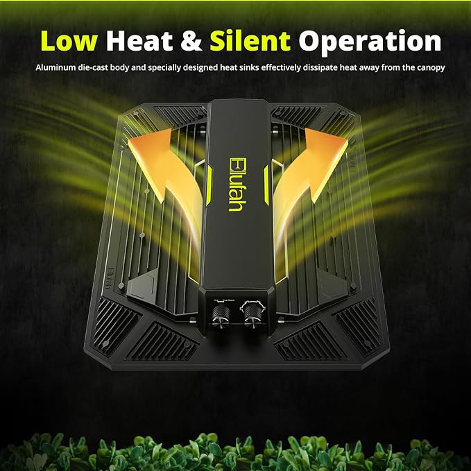 LED Grow Light 150W Full Spectrum Grow Lights for Indoor Plants | UAP1500 Commercial Growing Lamp Full Epar Boost Mode Switch Daisy Chain, Dimmable for Seeding Veg Bloom in 2x2, 3x3 Grow Tent
