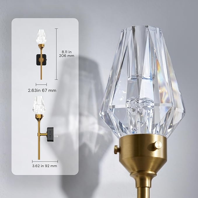L LOHAS LED Night Light, Night Lights Plug into Wall | Automatic Night Lights Plug in with Auto Light Sensor, 0-100LM Adjustable Brightness Rotating Night Light for Bedroom Hallway
